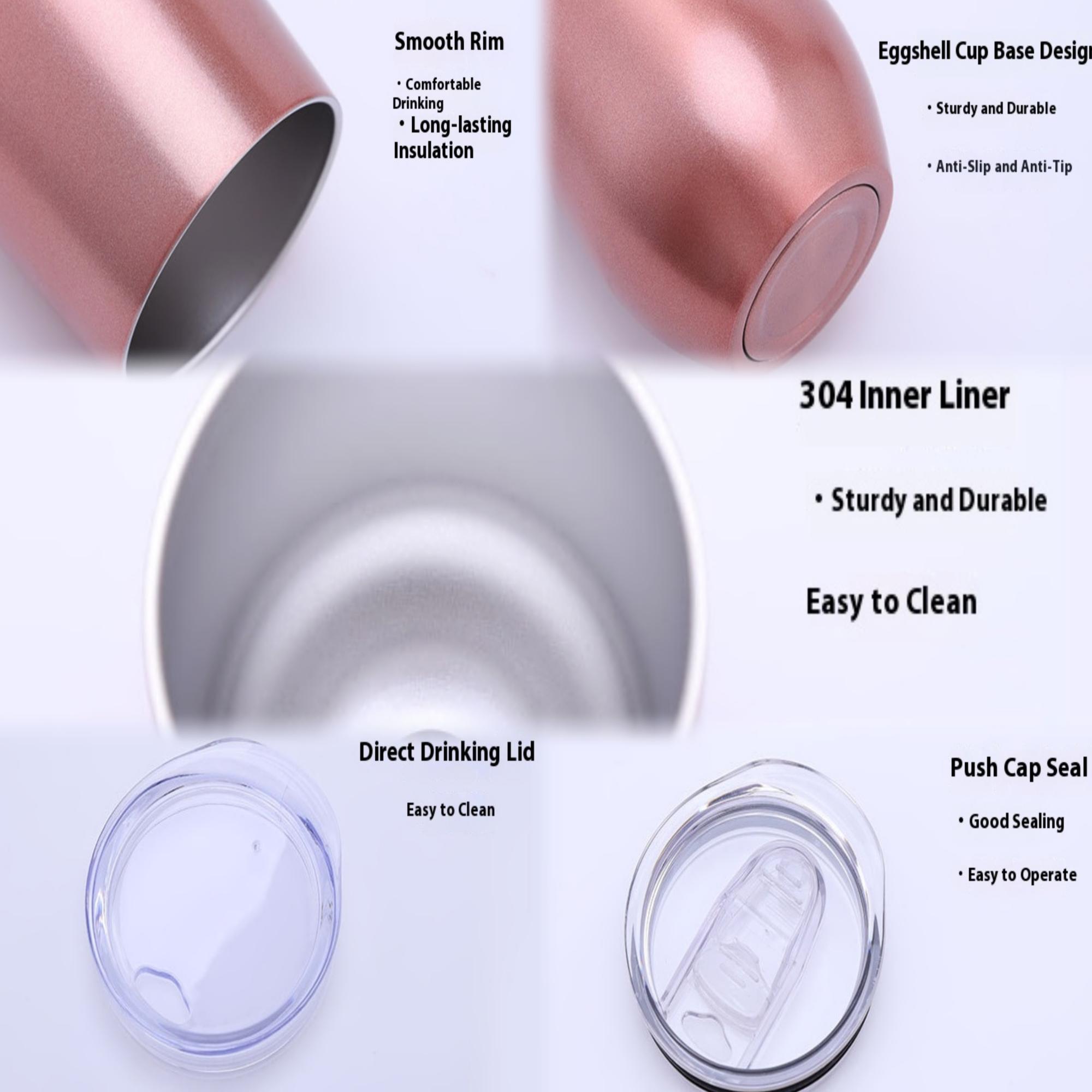 MOQ 10pcs 12oz Eggshell Cup 4