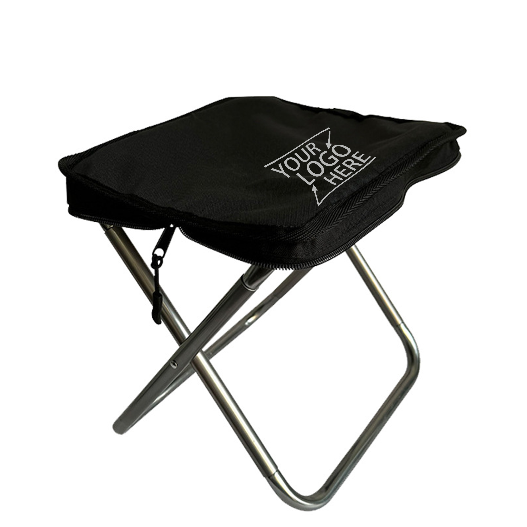 Foldable Aluminum Outdoor Stool with Easy Storage 2