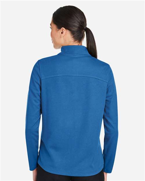 Women's Express Tech Performance Pique Quarter-Zip Pullover - NE412W 32