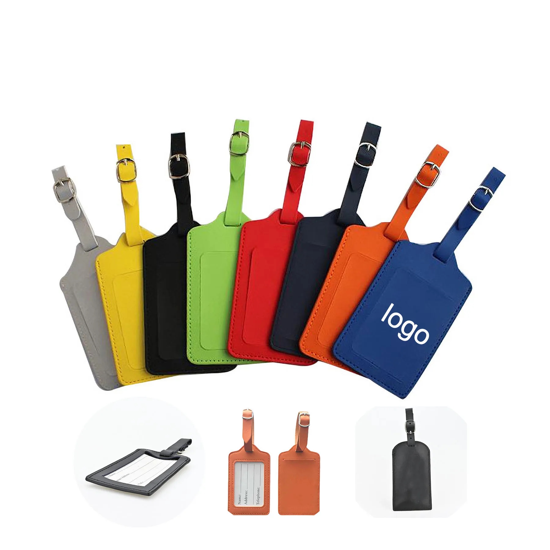 Custom PU Leather Tag 3