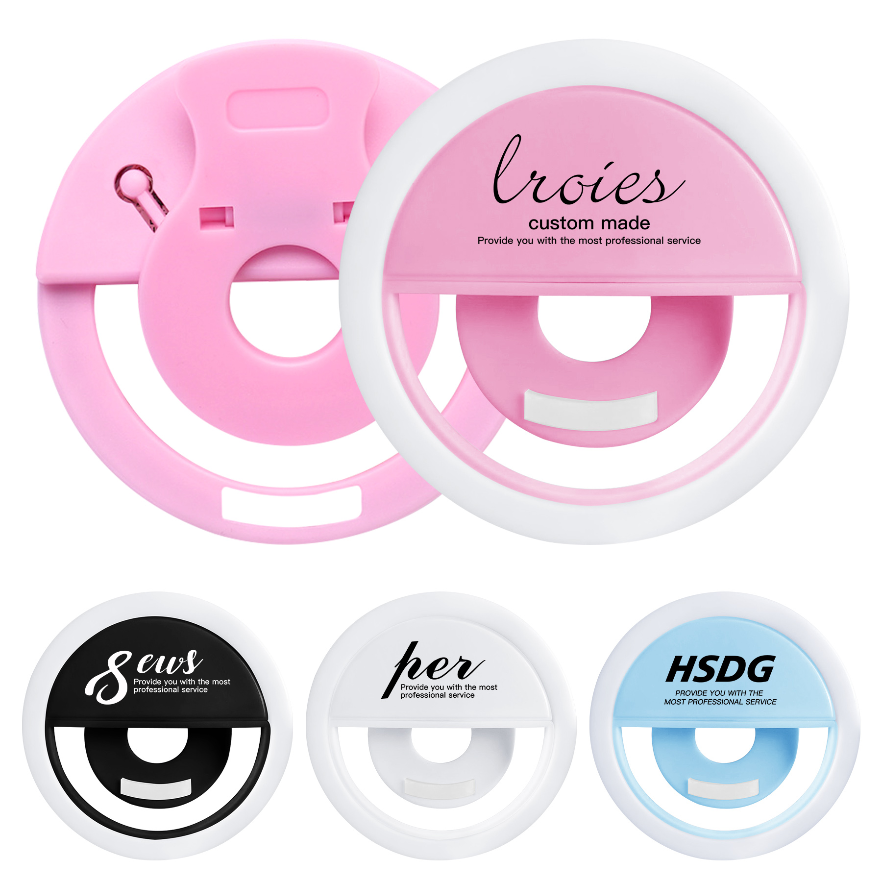 Portable Rechargeable Selfie Ring Light 3