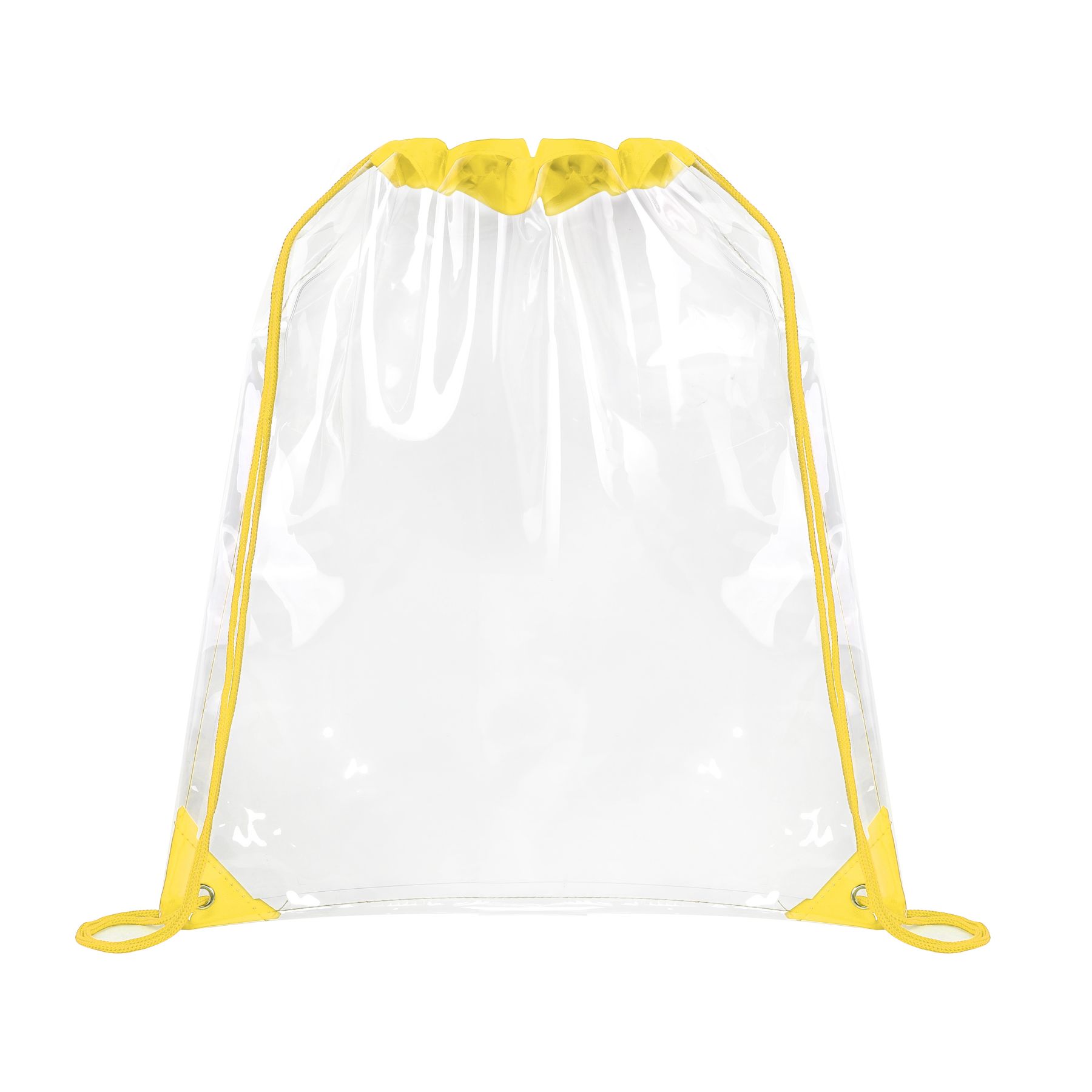 Large Clear Stadium Drawstring Backpack 14