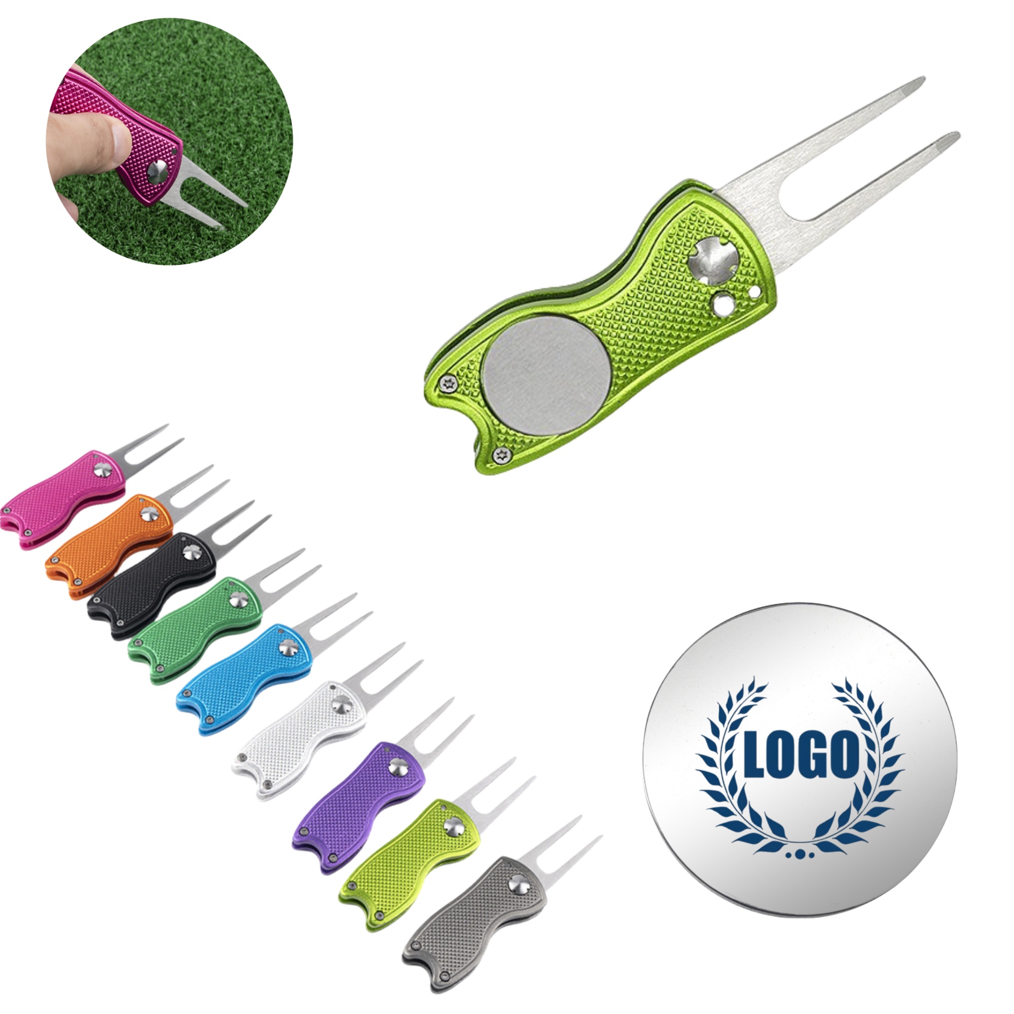 Compact Golf Divot Tool 7