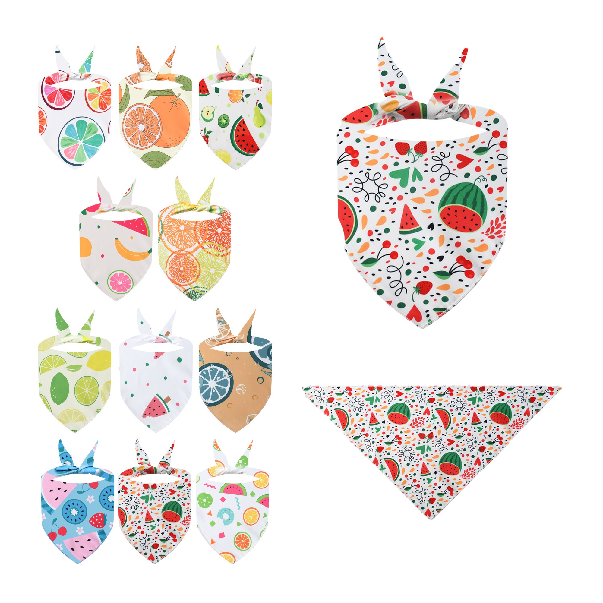 Festive Pet Triangle Bandana Scarf 4
