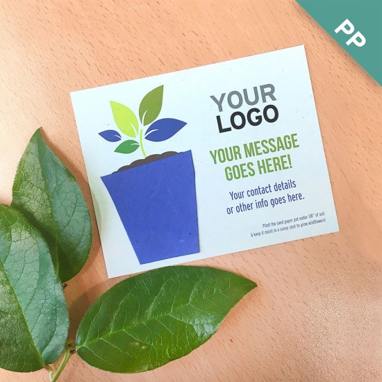 Plantable Pot Small Eco Panel Cards 2