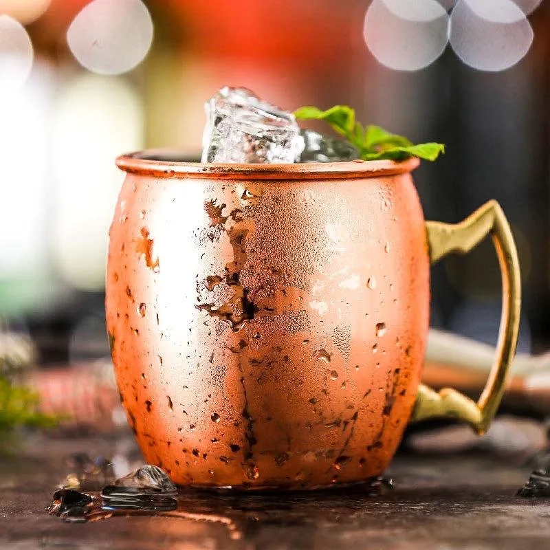 16oz Copper Moscow Mule Mug - Classic Cocktail Cup 5