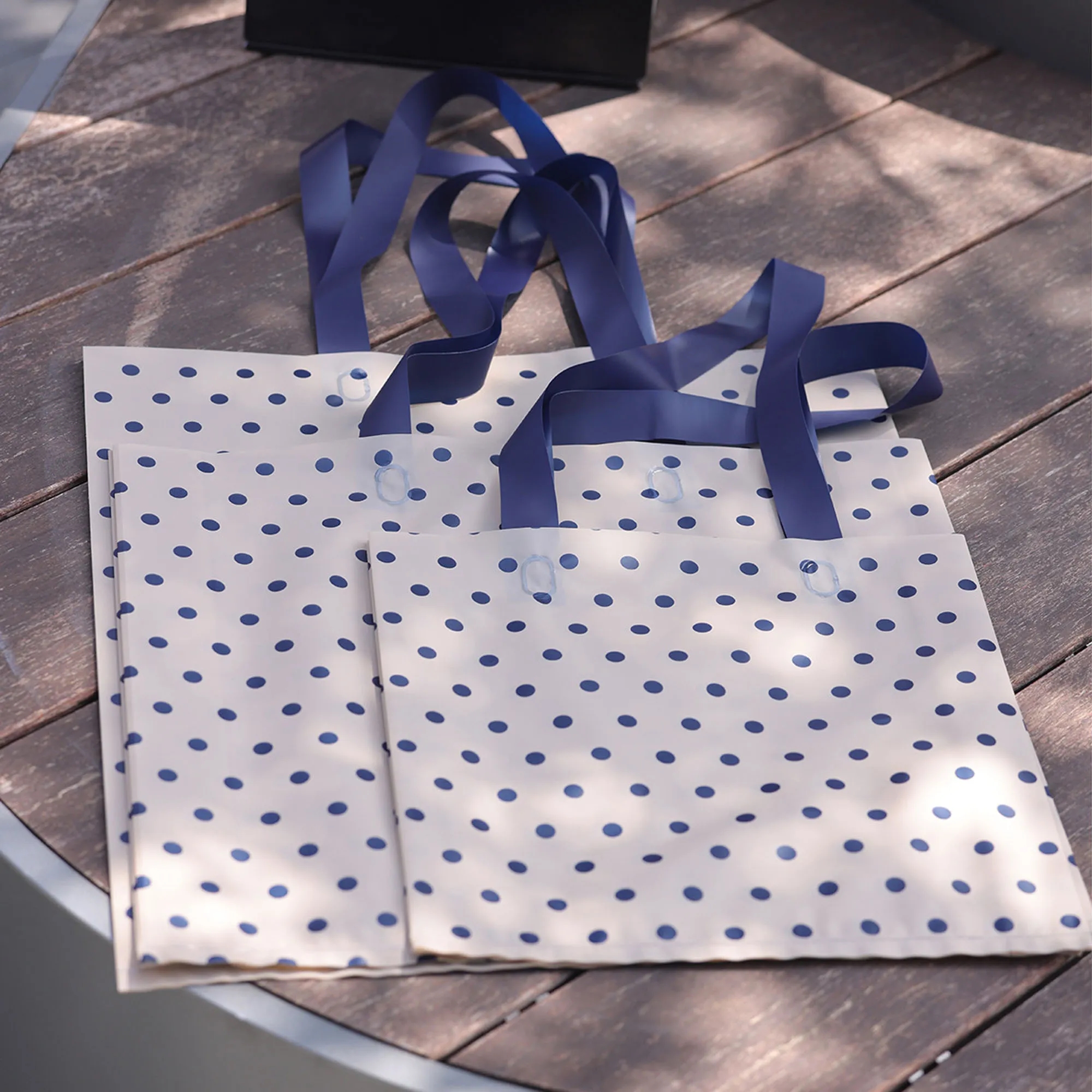 PE Tote Bag With Logo For Shopping, Cloth, custom tote bag with logo imprint 3