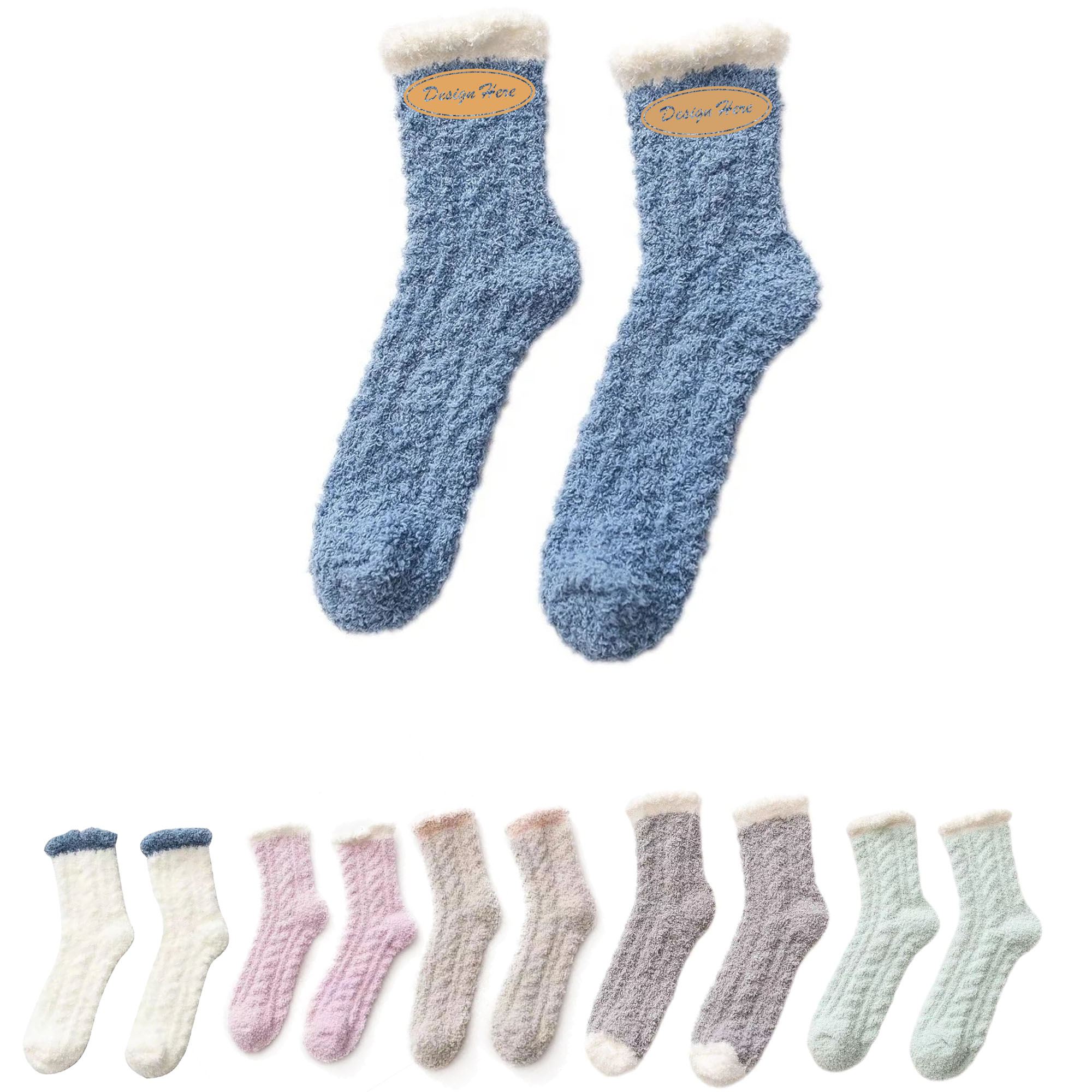 Ultra-Soft Fuzzy Winter Socks, Cozy Fluffy Plush Slippers 3