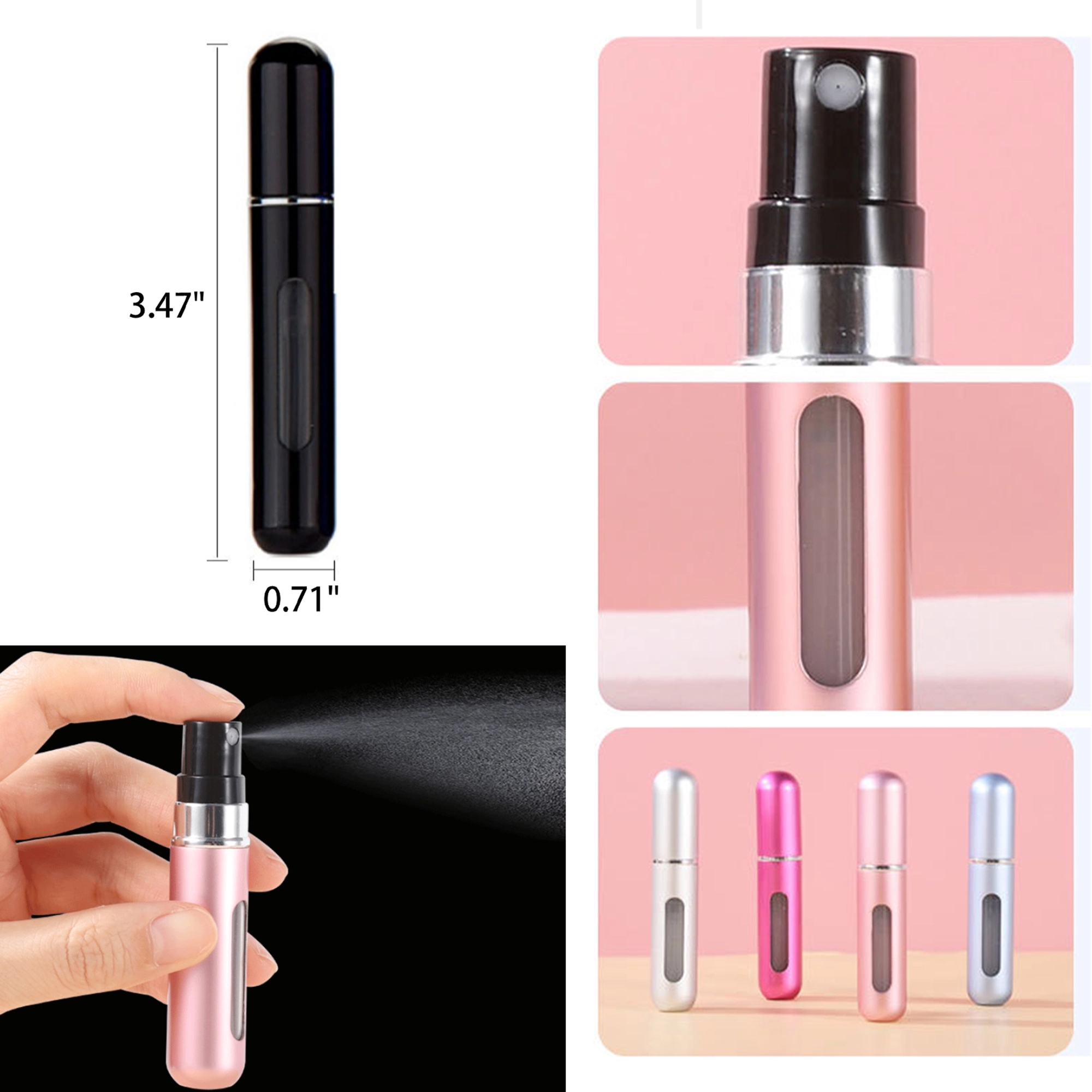 Portable Refillable Bottle Atomizer 3