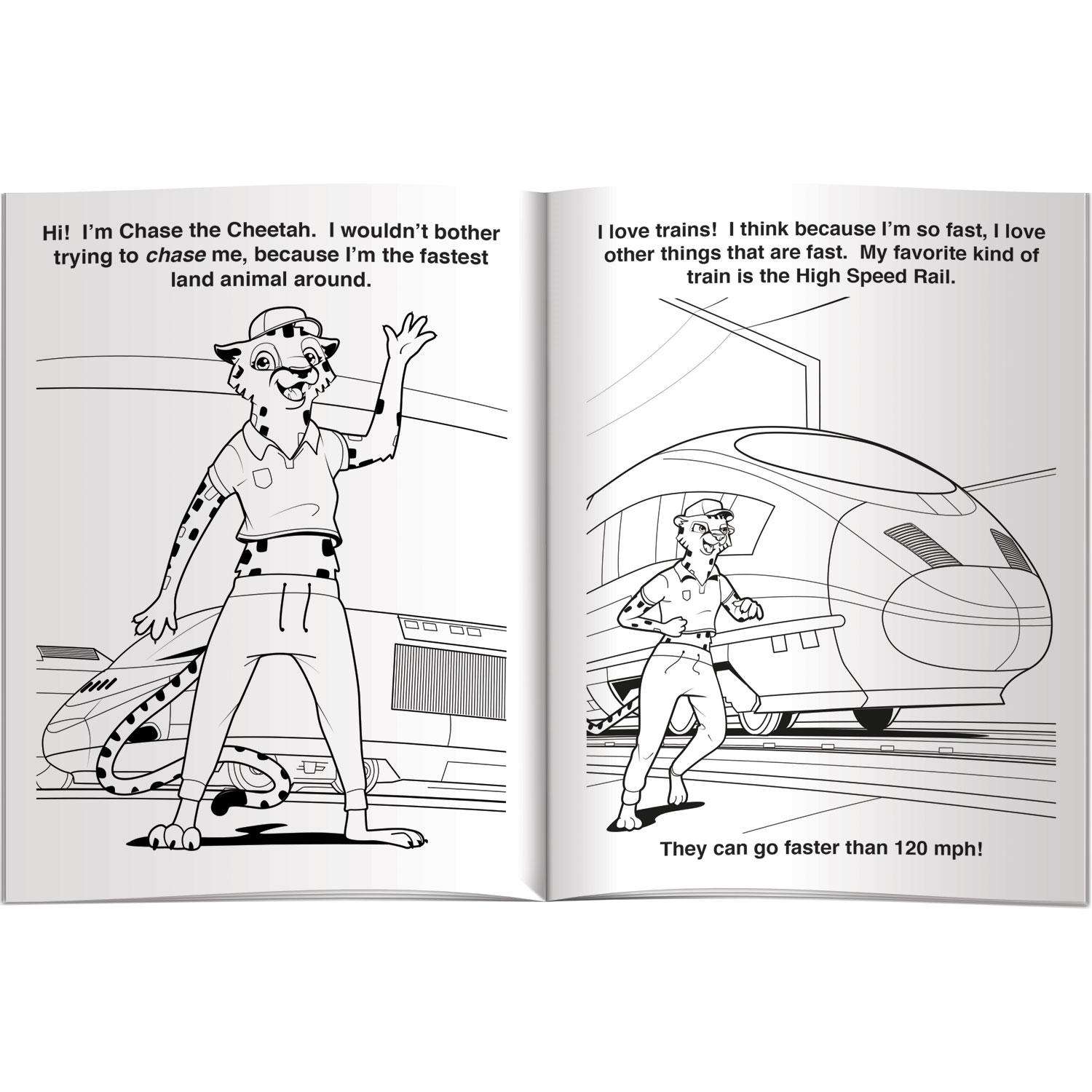 Combo Pack - CB1106 Coloring Book & 4-Pack of Crayons (Imprinted) in a Poly Bag 5