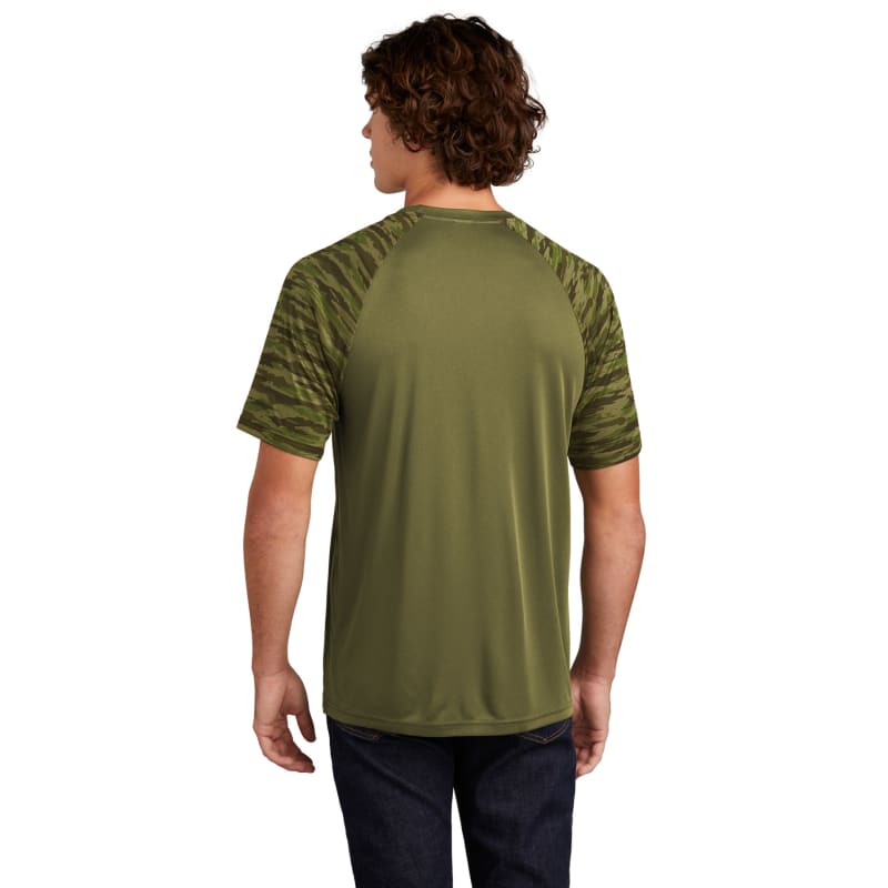 Sport-Tek Drift Camo Colorblock Tee 12