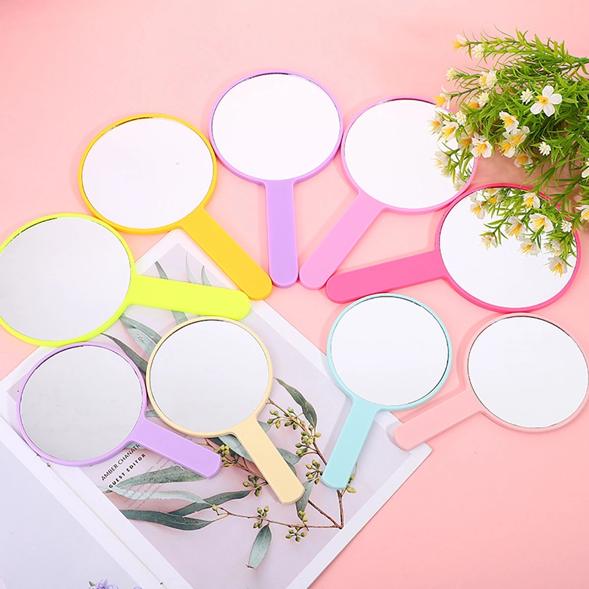 Promotional Handheld Round Mirror 3