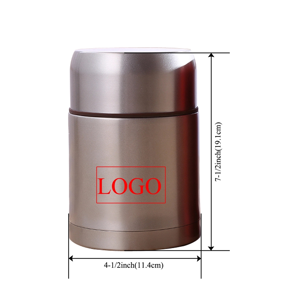 34oz Lunch Box Stainless Steel 18/10 1