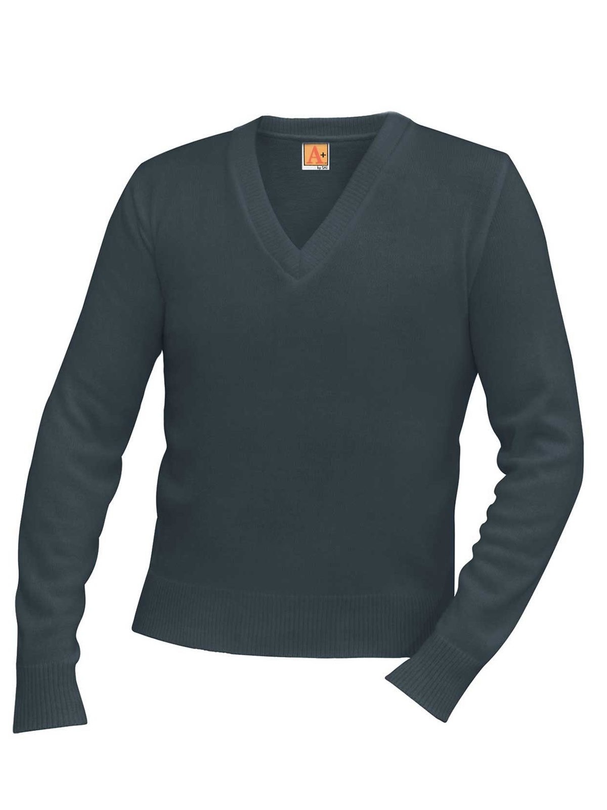 A+ Uniforms - Unisex Jersey V-Neck Long-Sleeve Pullover Sweatshirt 3
