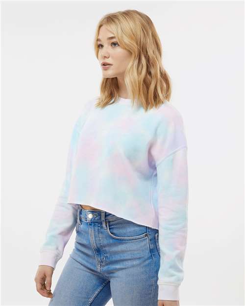 Women's Lightweight Crop Crewneck Sweatshirt - AFX24CRP 91