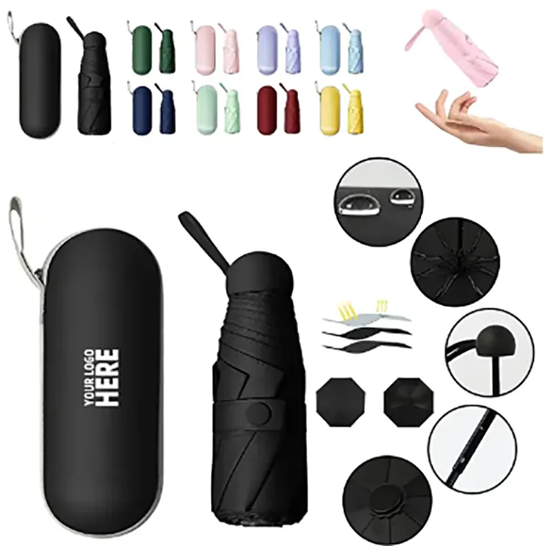 Capsule Type Outdoor Foldable Umbrella 4