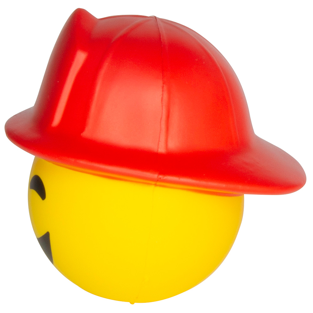 Fireman Emoji Hat Stress Reliever 2