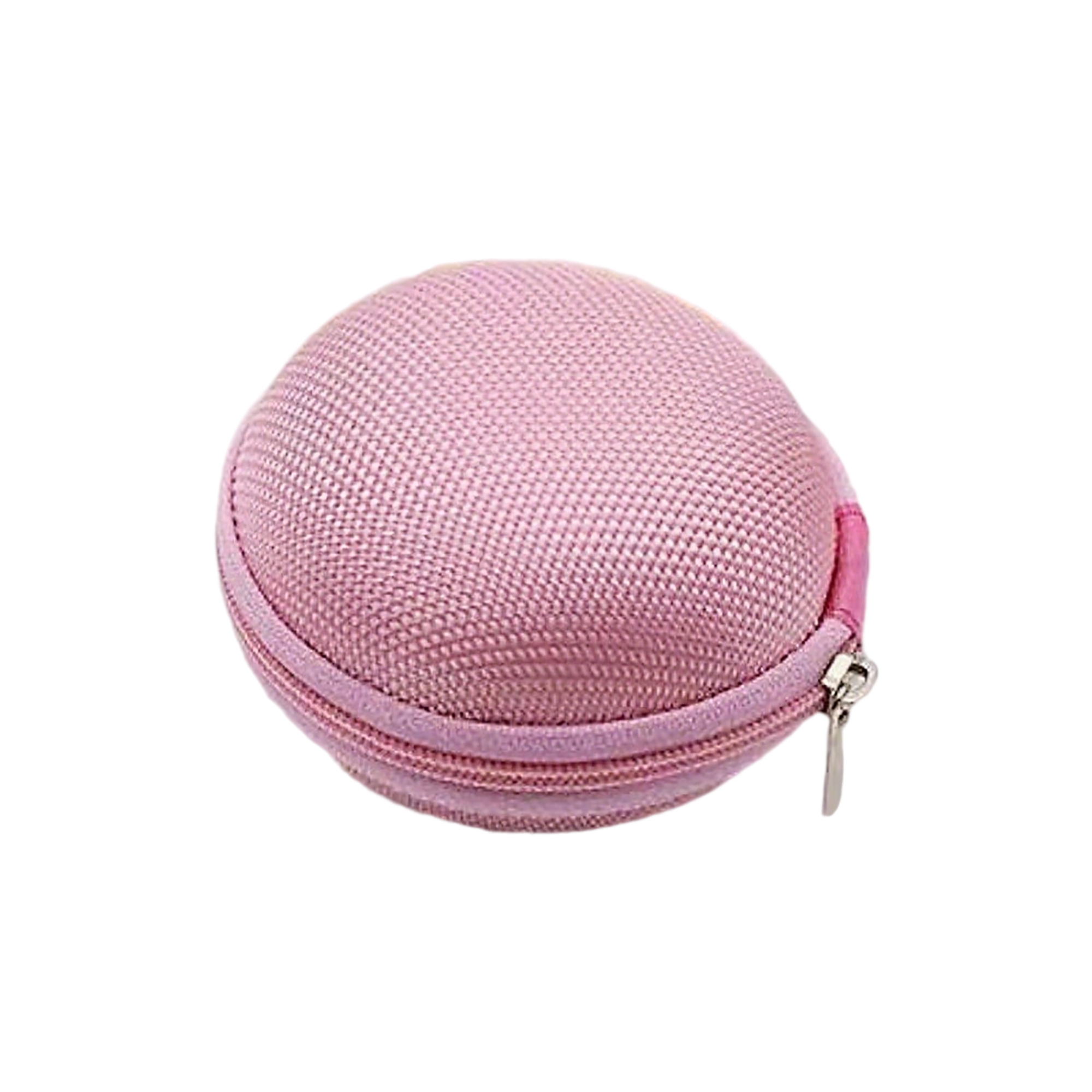 EVA Round Zipper Earphone Case With Mesh Pocket 10