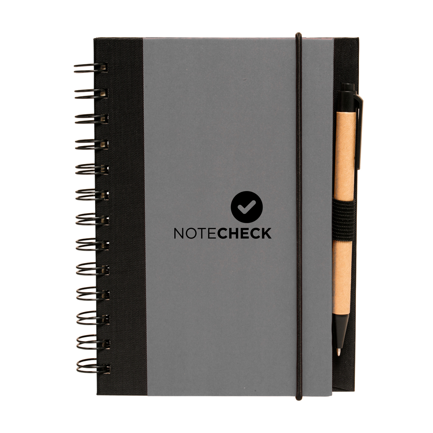 Duotone Spiral Notebook (1 Color Imprint) 3