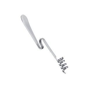 Curve Shaped Stainless Steel Honey Dipper Stick With Deep Grooves 8