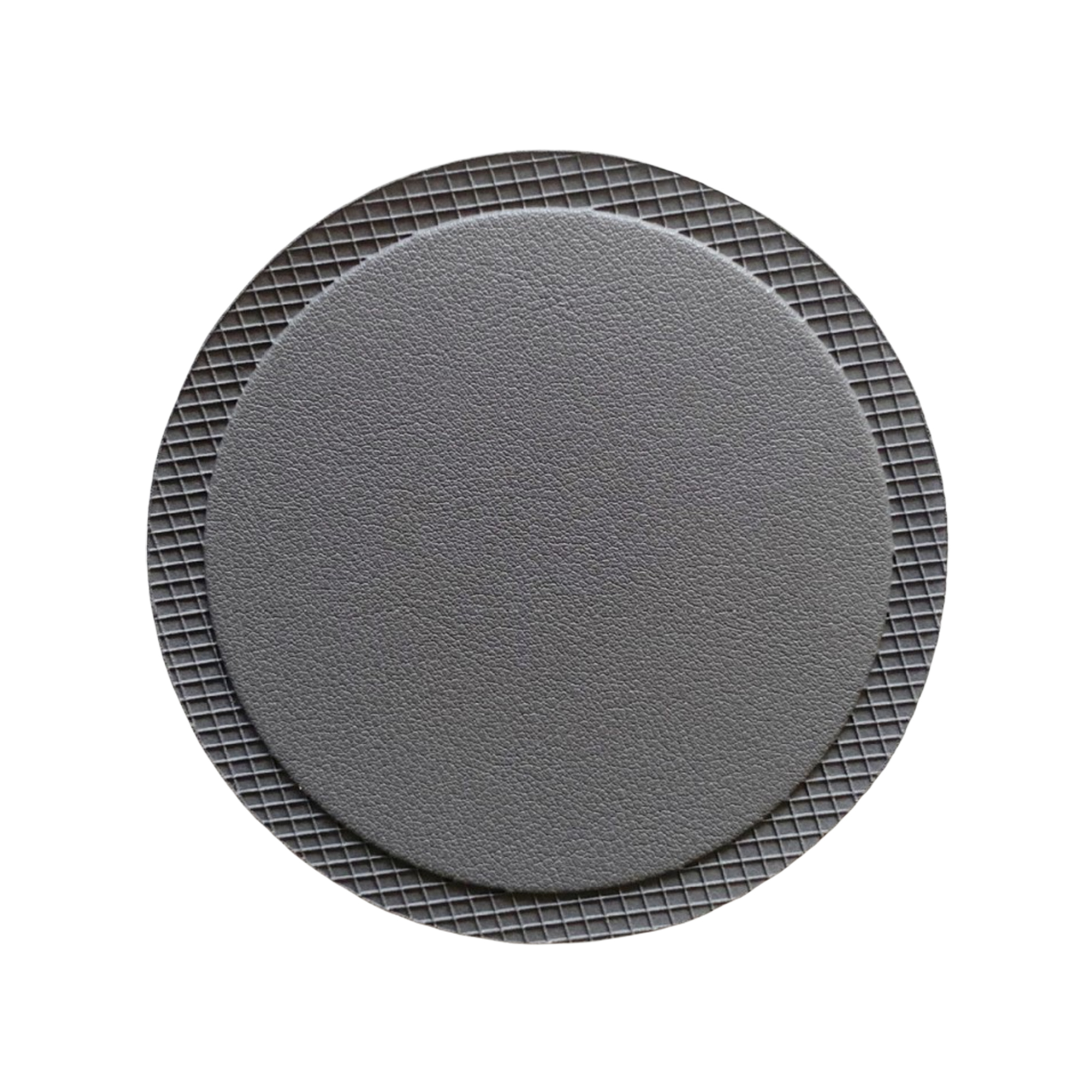 Round PU Leather Drink Coasters 3