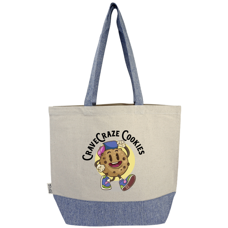 Washington Recycled Cotton Two Tone Tote 1