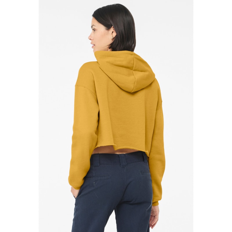 Bella + Canvas Ladies' Cropped Fleece Hoodie 31