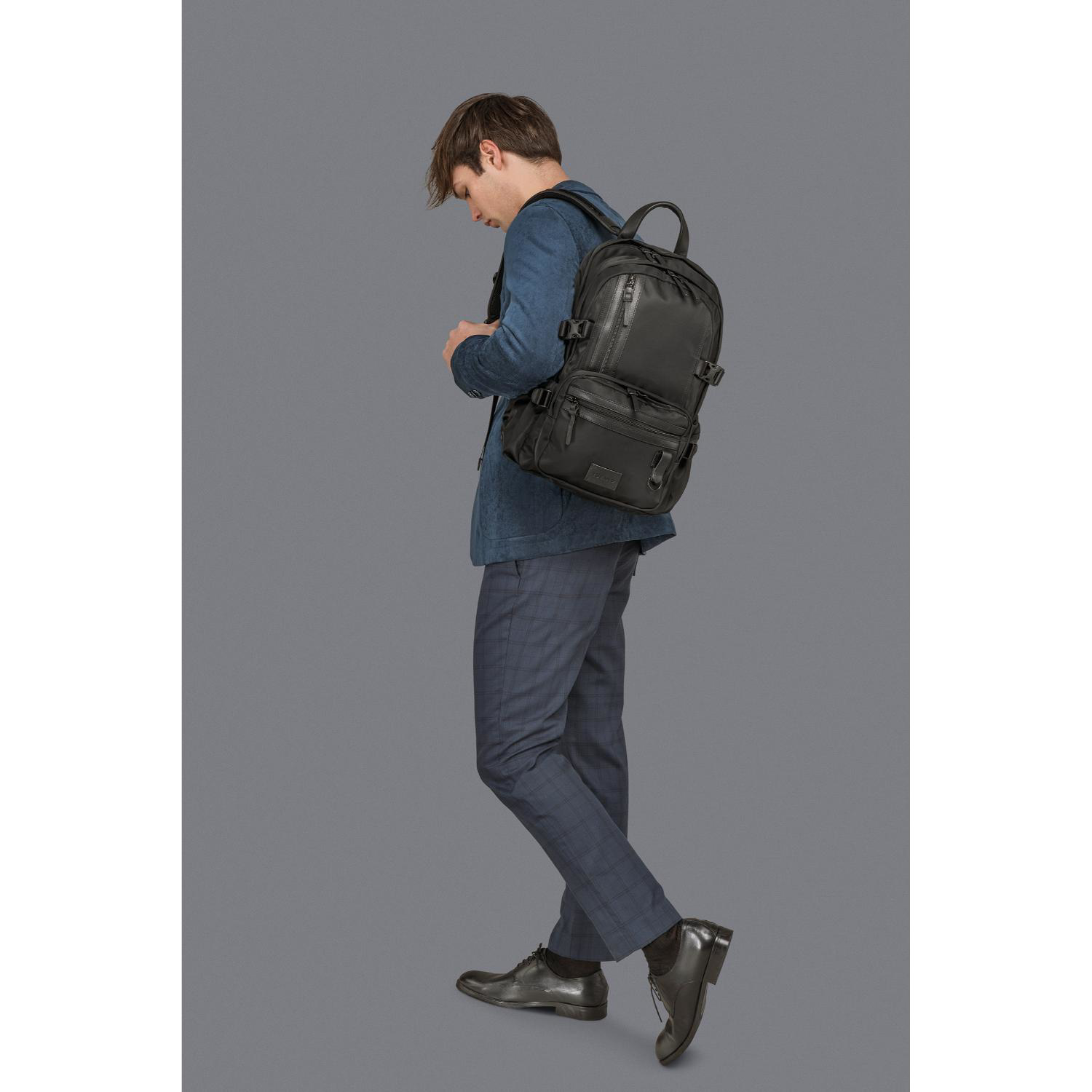 TUCANO® - Italy DESERT PREMIUM Recycled Sporty Executive Backpack 4