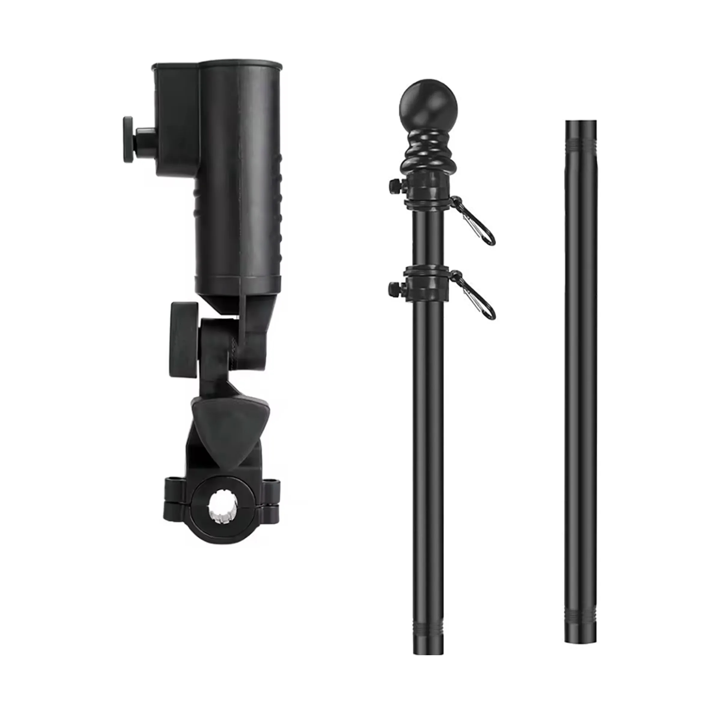 Premium Golf Cart Flag Pole Kit with Flag 4