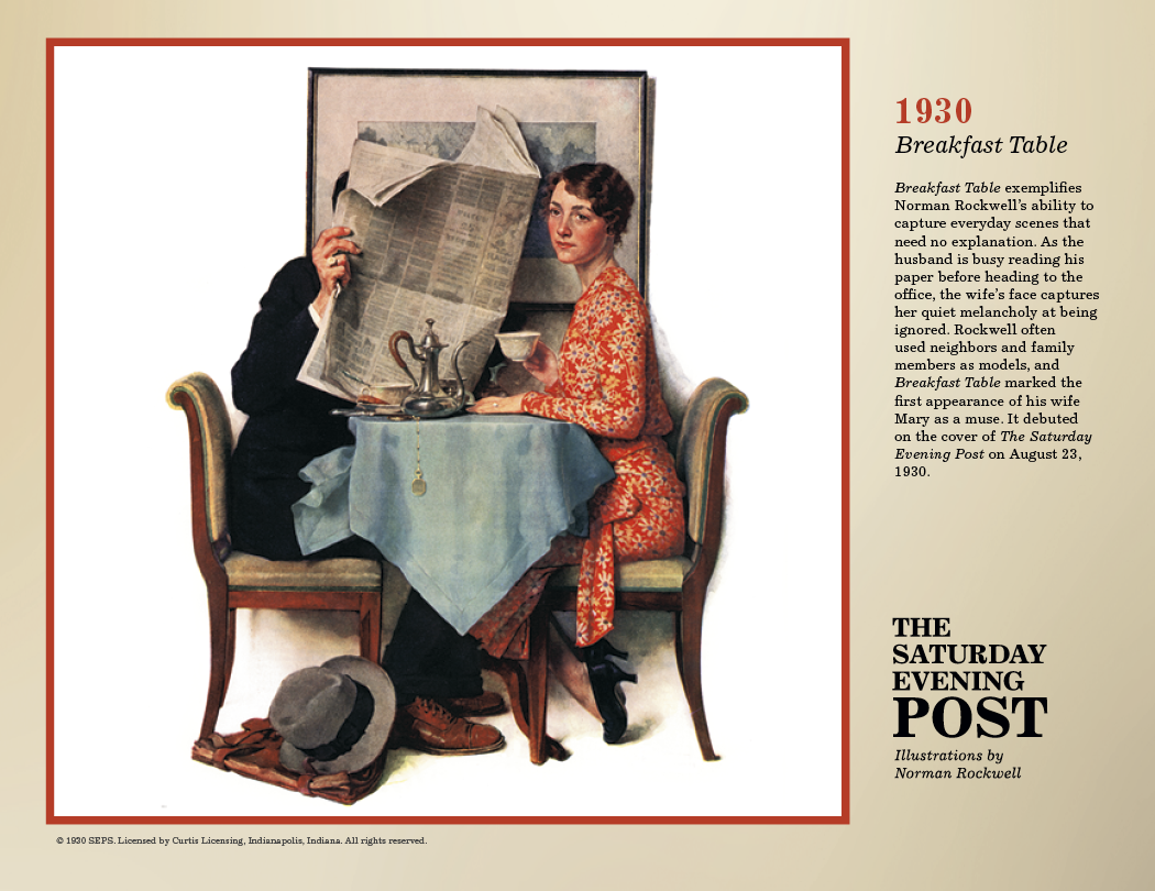 Triumph® Calendars The Saturday Evening Post Deluxe Pocket Calendar 55