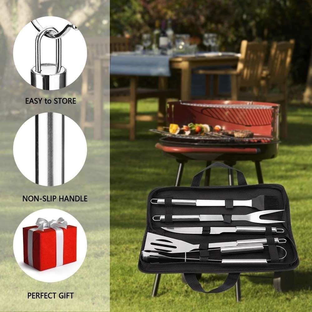 5PCS BBQ Grill Tool Set 3