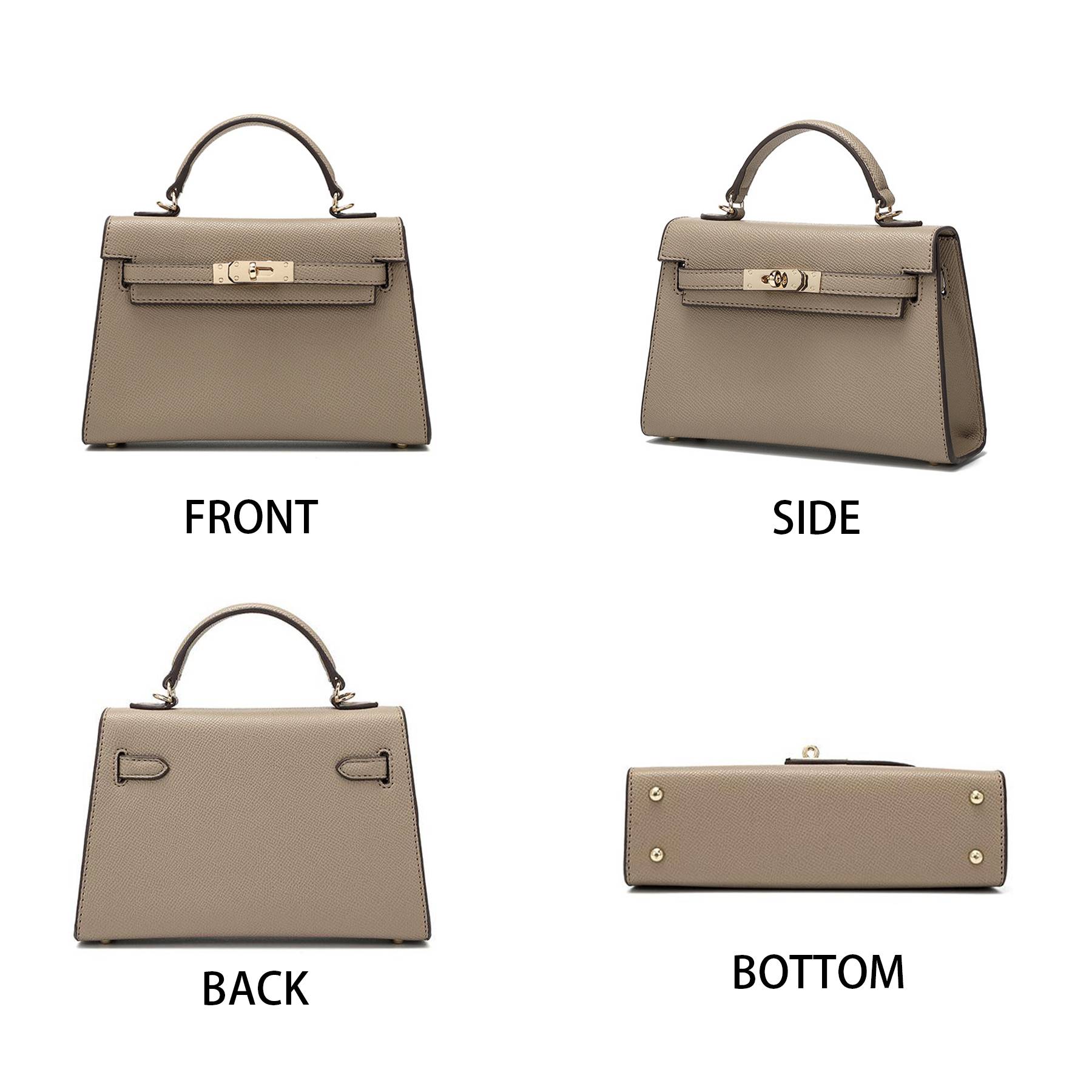 PU Versatile shoulder cross-body hand-held bag 4