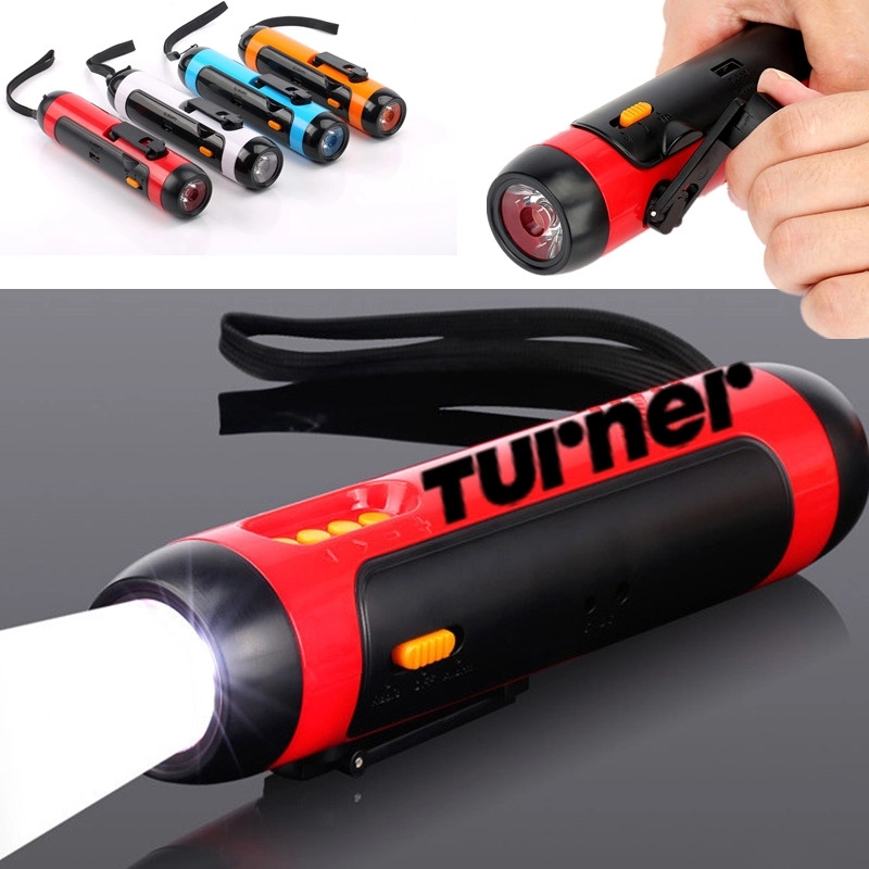 Hand Crank Radio Flashlight 2