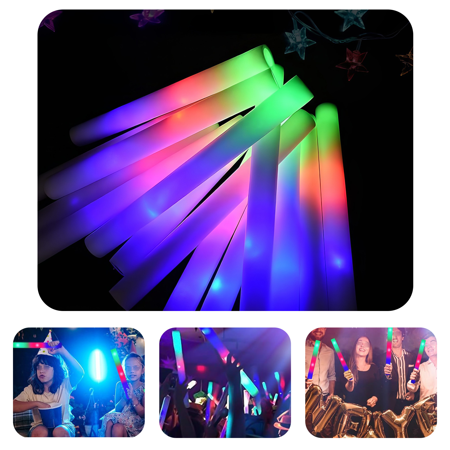 Foam Glow Sticks 10