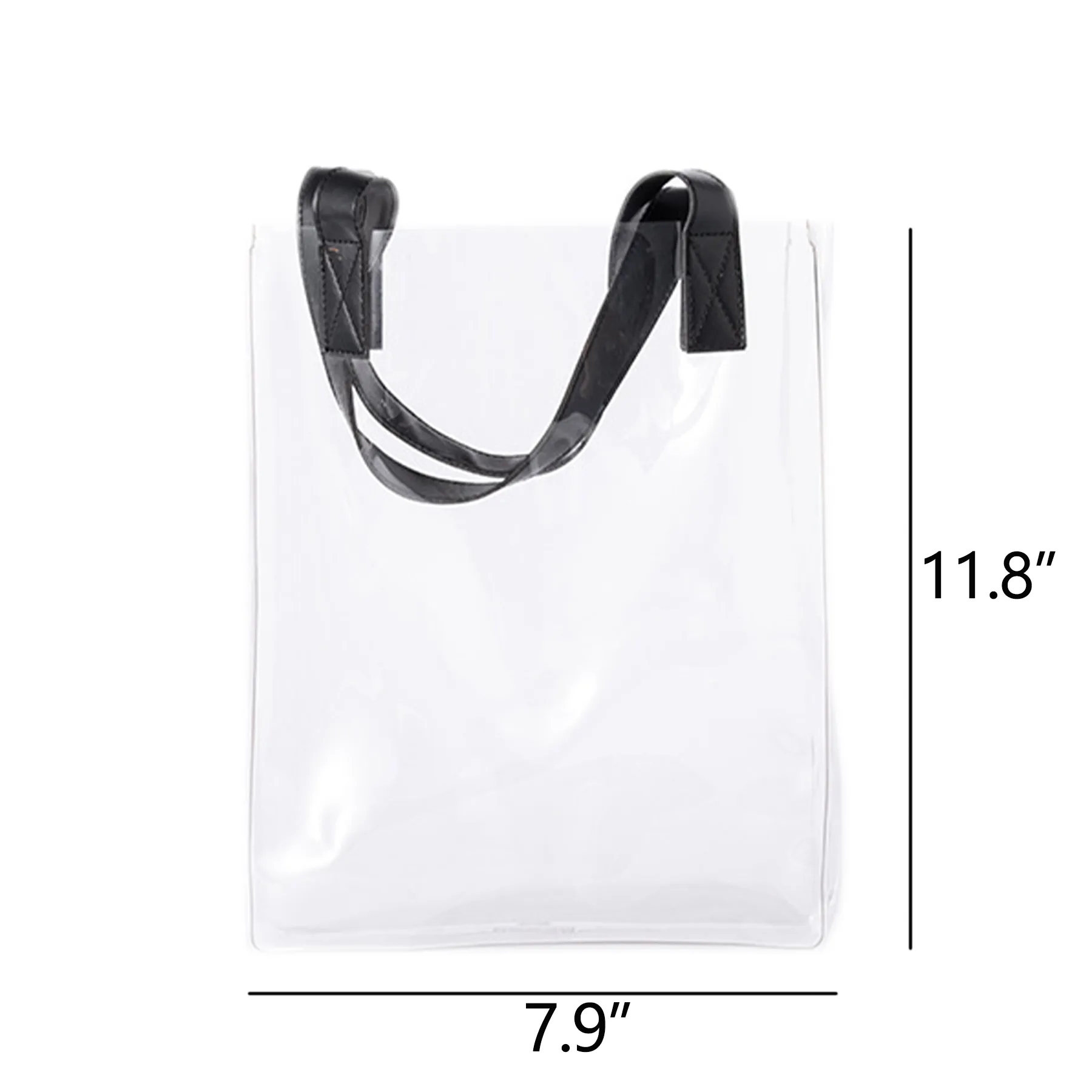 Transparent Waterproof Pvc Tote Bag 2