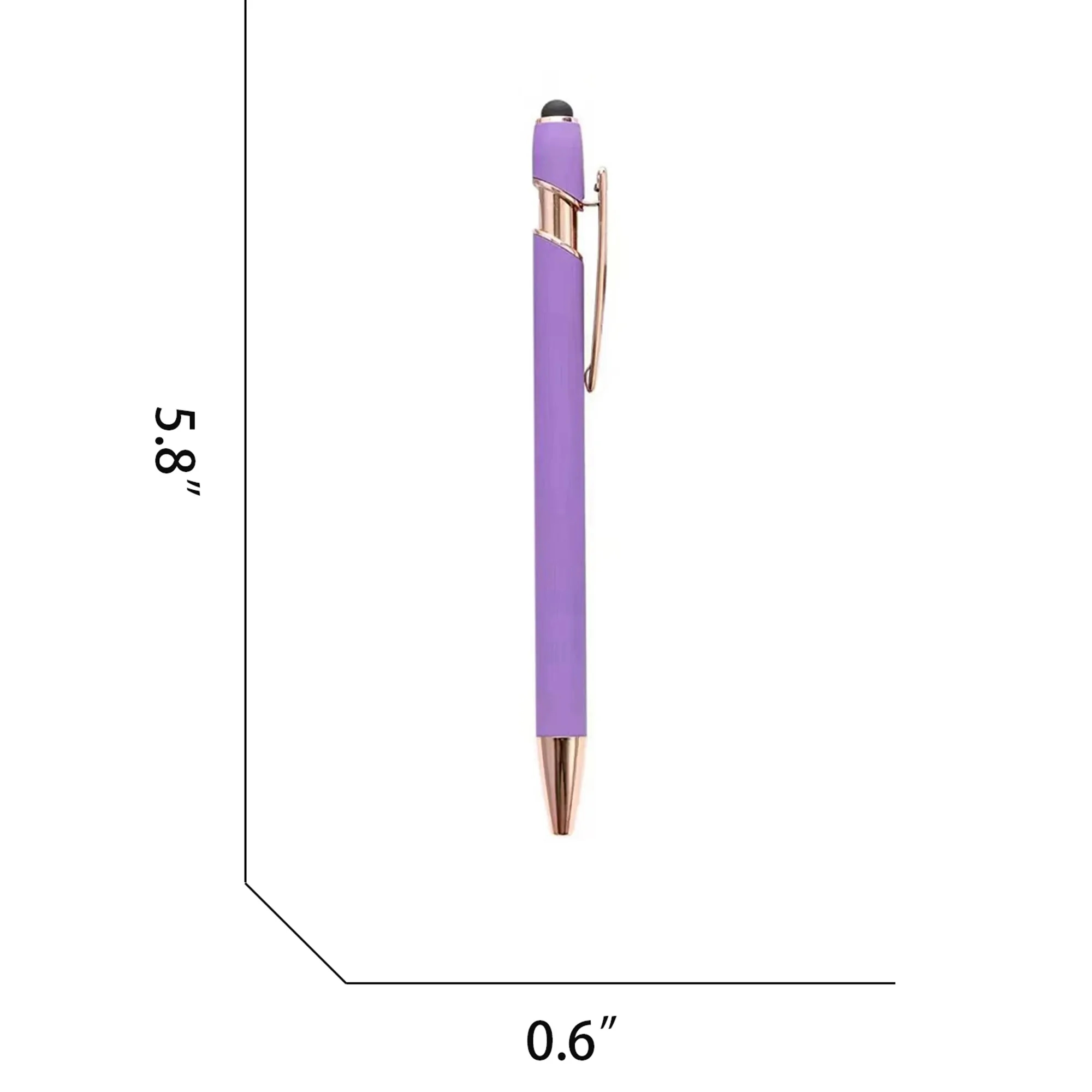 Rose Gold Metal Stylus Pen 3
