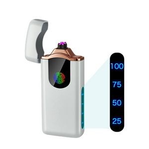 Round Dual Arc Lighter With Sensor Activation And USB Charging 11