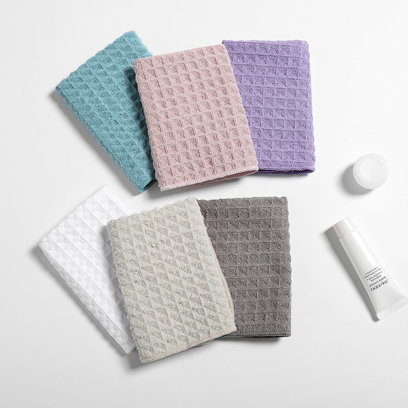 Waffle Small Square Towel 2