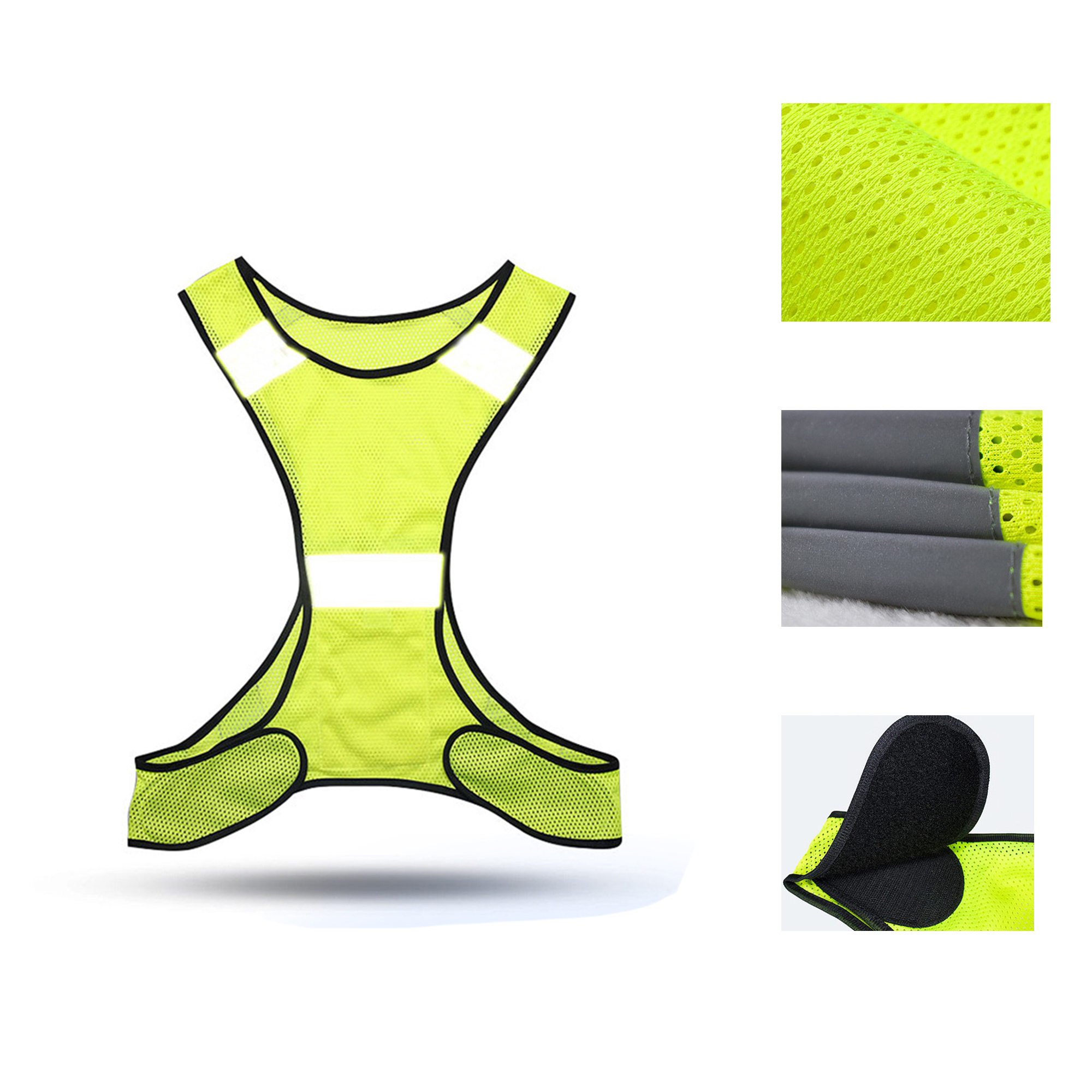Lightweight Mesh Reflective Safety Vest 3