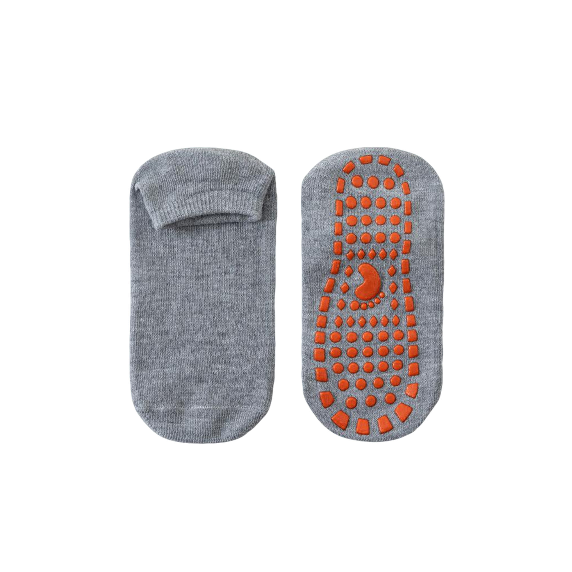 Non Slip Grip Pilates Yoga Sock 8.25" Length Adult Size 3
