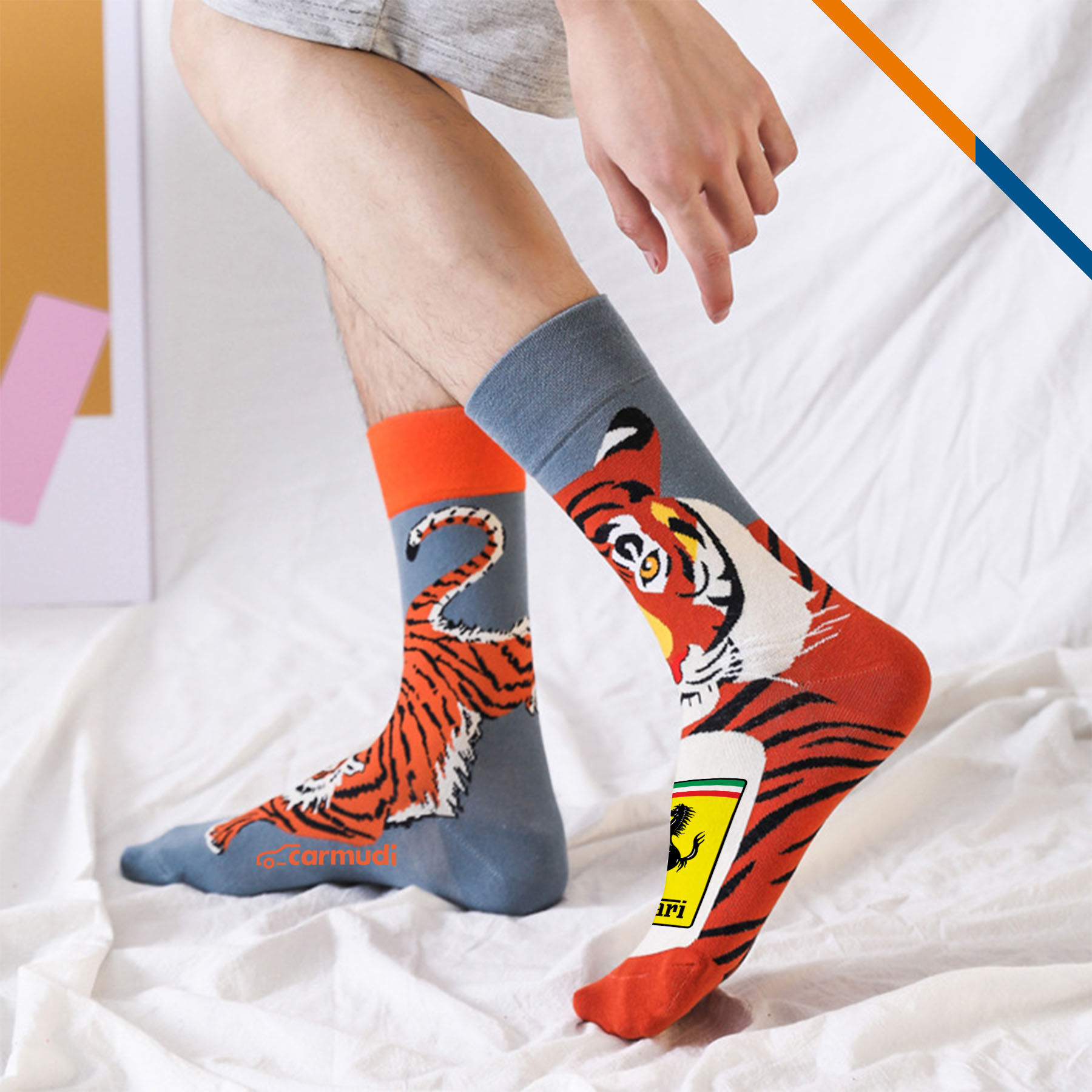 Donsage Printed Socks 7