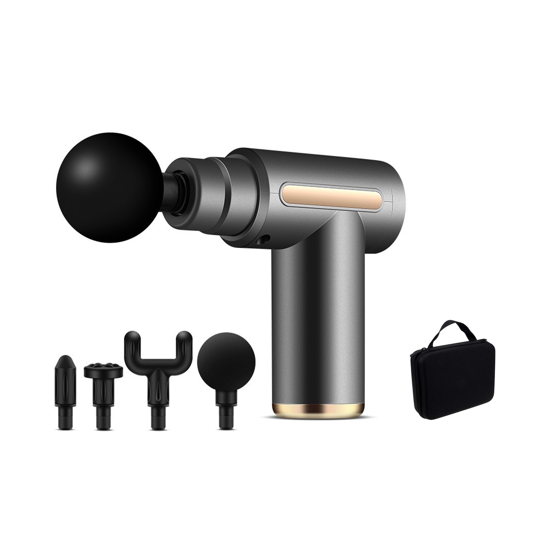 Handheld 6 Speed Mini Muscle Massage Gun With Carry Bag 4