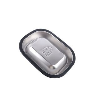 Small Rectangle Metal Pet Food Bowl 13