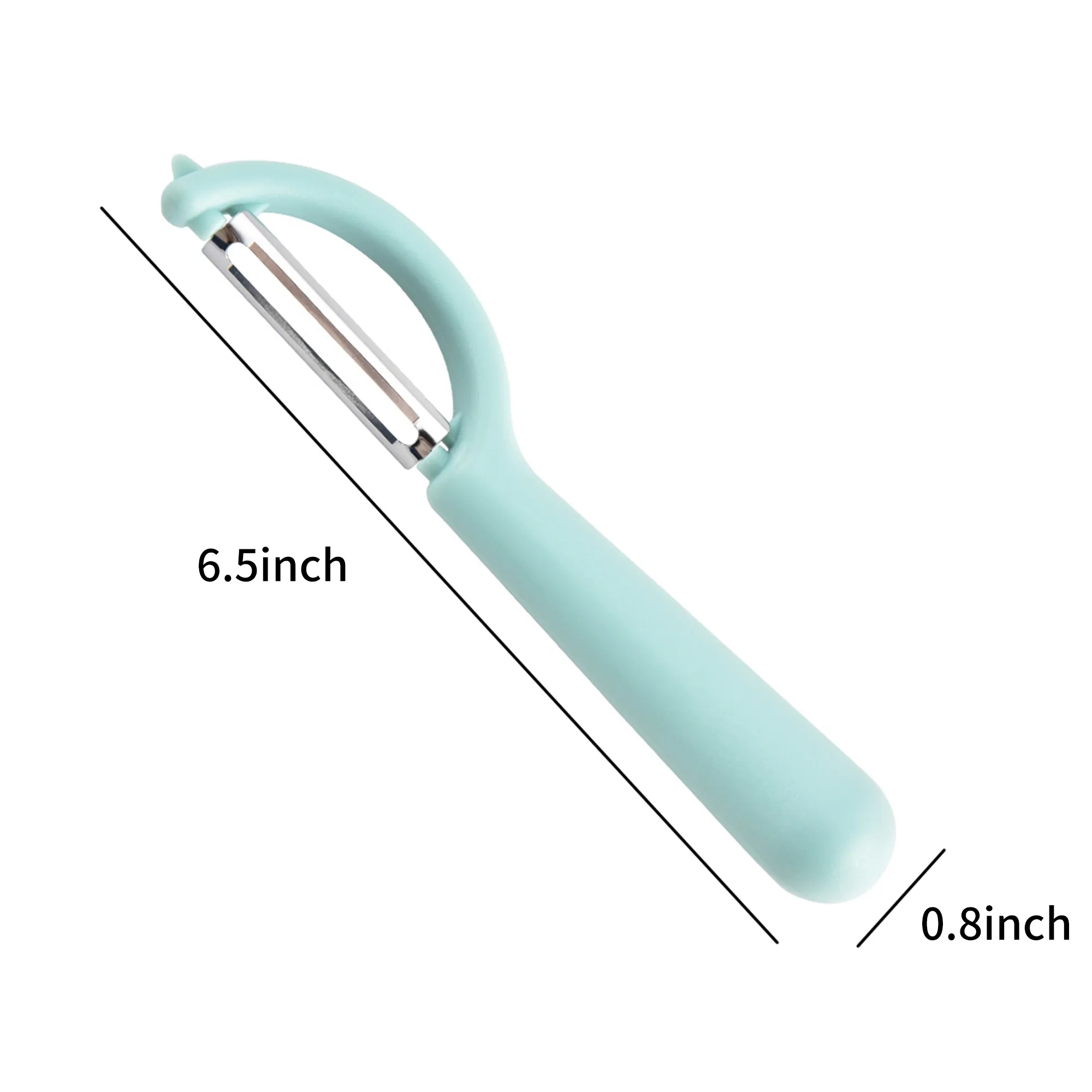 Ergonomic Vegetable Peeler with Non-Slip Handle 6