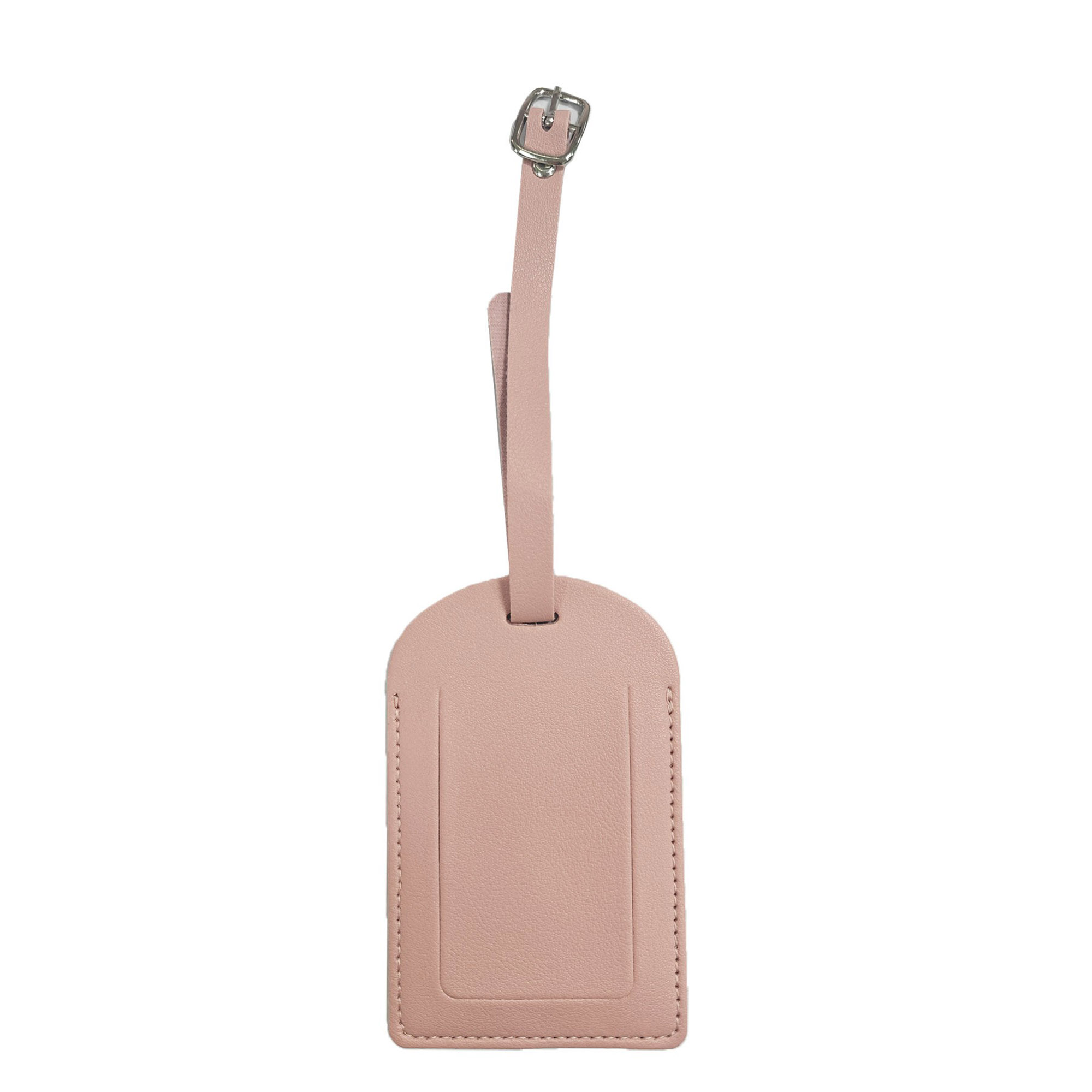 Portable PU Leather Luggage Tag Adjustable Lanyard 8