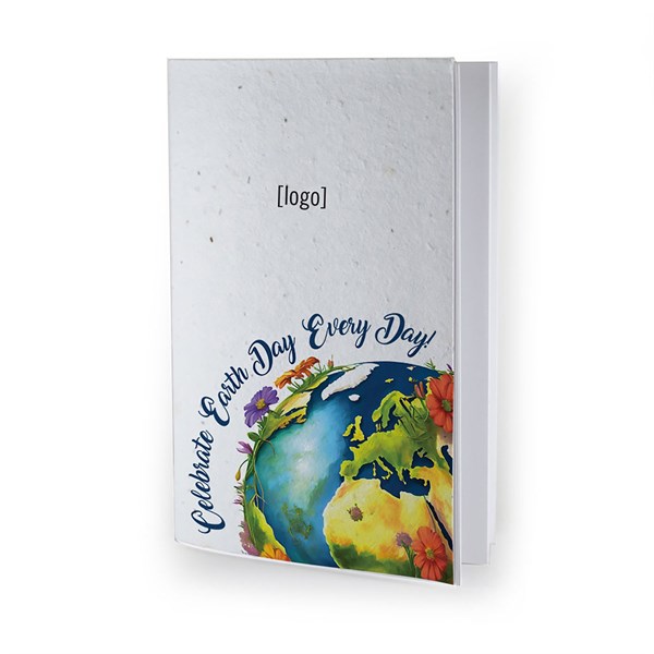 Earth day Seed Paper Notebook