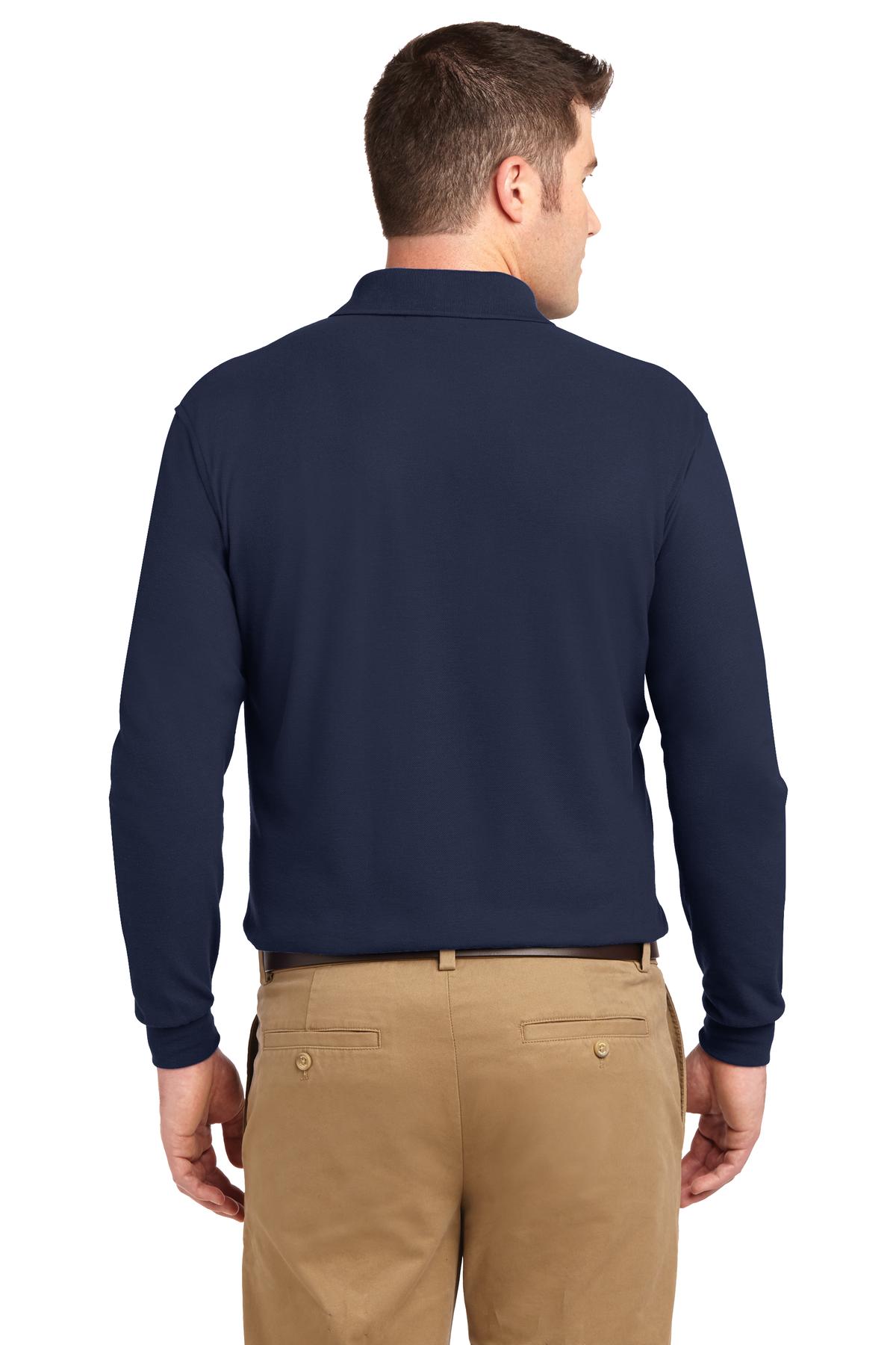 Port Authority Tall Silk Touch Long Sleeve Polo. TLK500LS 11