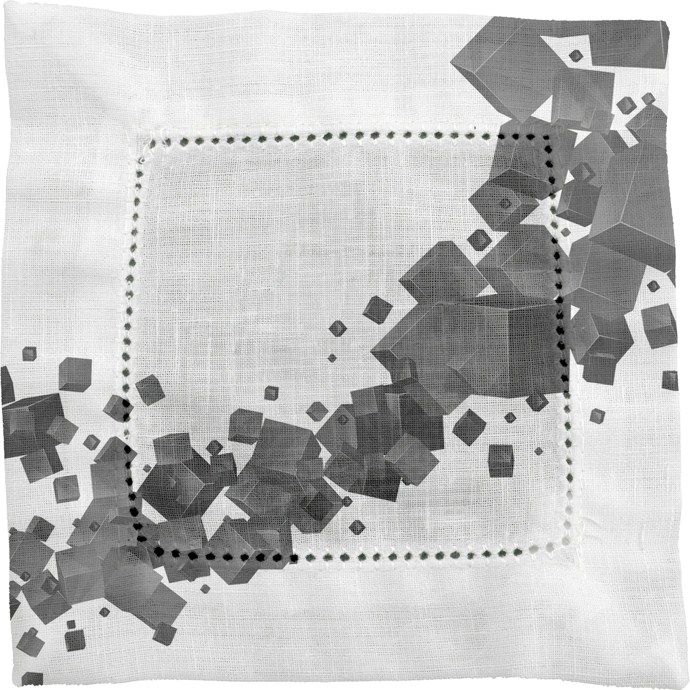 Floating Cubes Fabric Napkin 9
