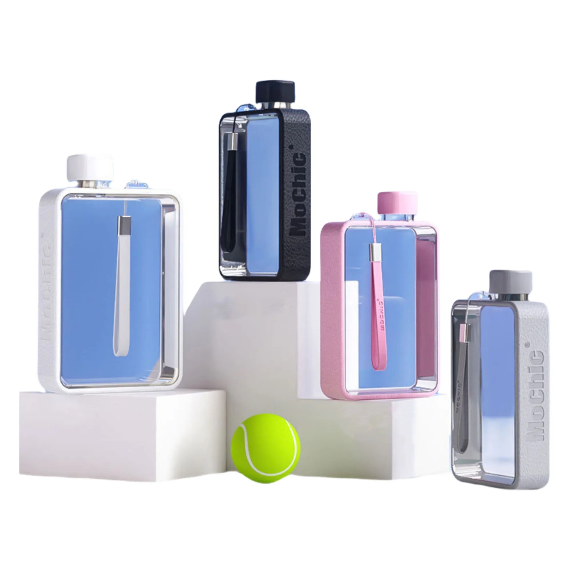 13oz Flat Water Bottle 4