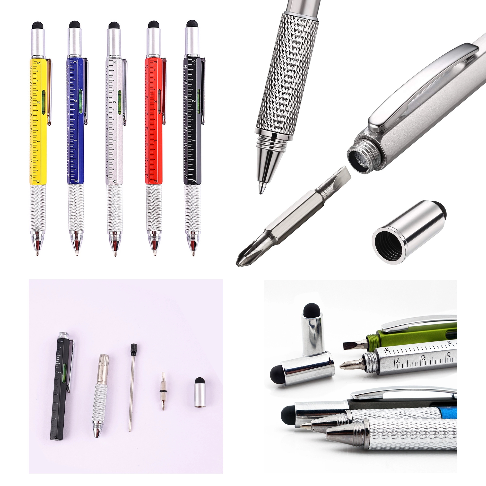 6 in 1 Multitool Tech Tool Pen with Ruler 3